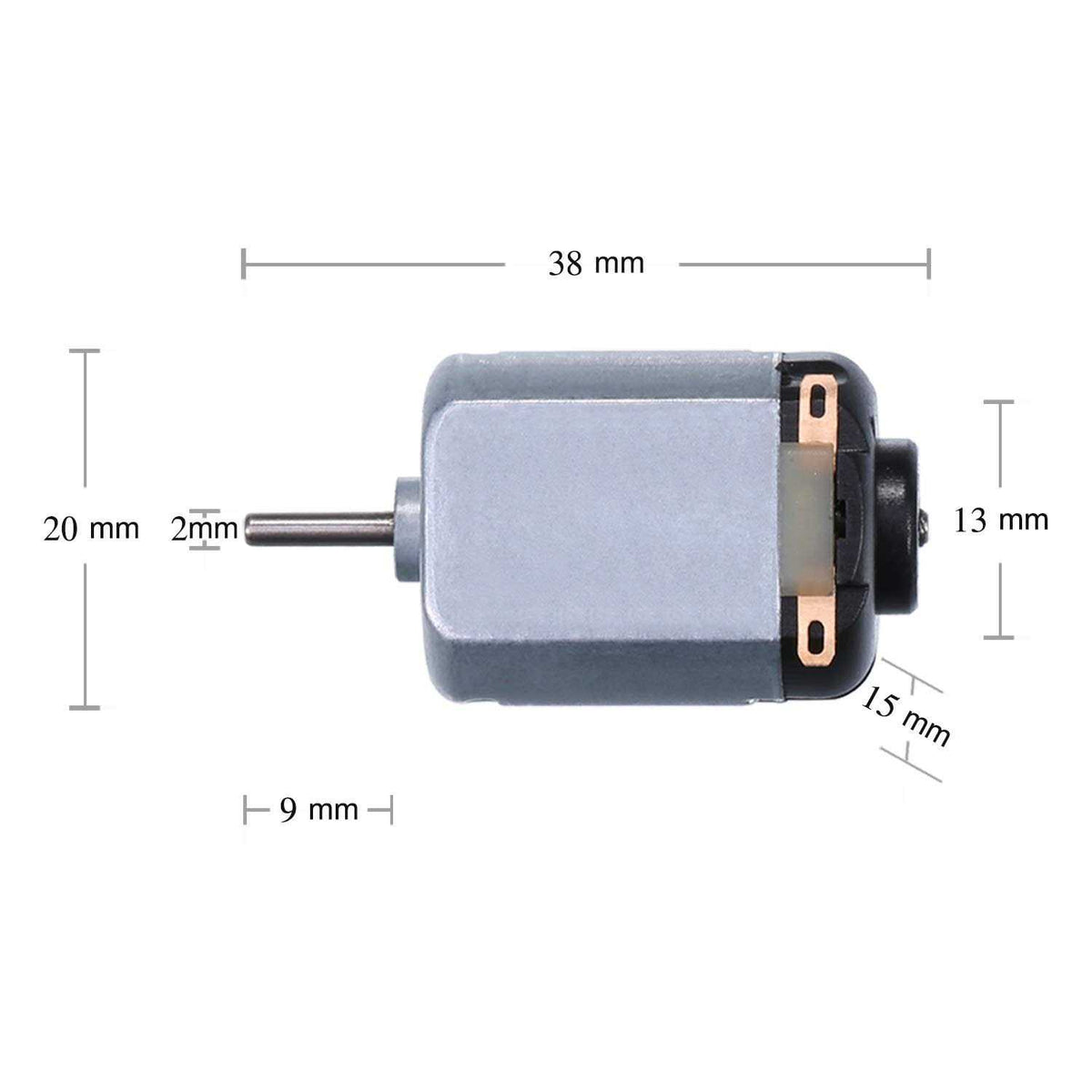 12 Pack 15-3v 15000rpm Mini Electric Hobby Motor H2514