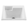 White Laundry Sink T6715