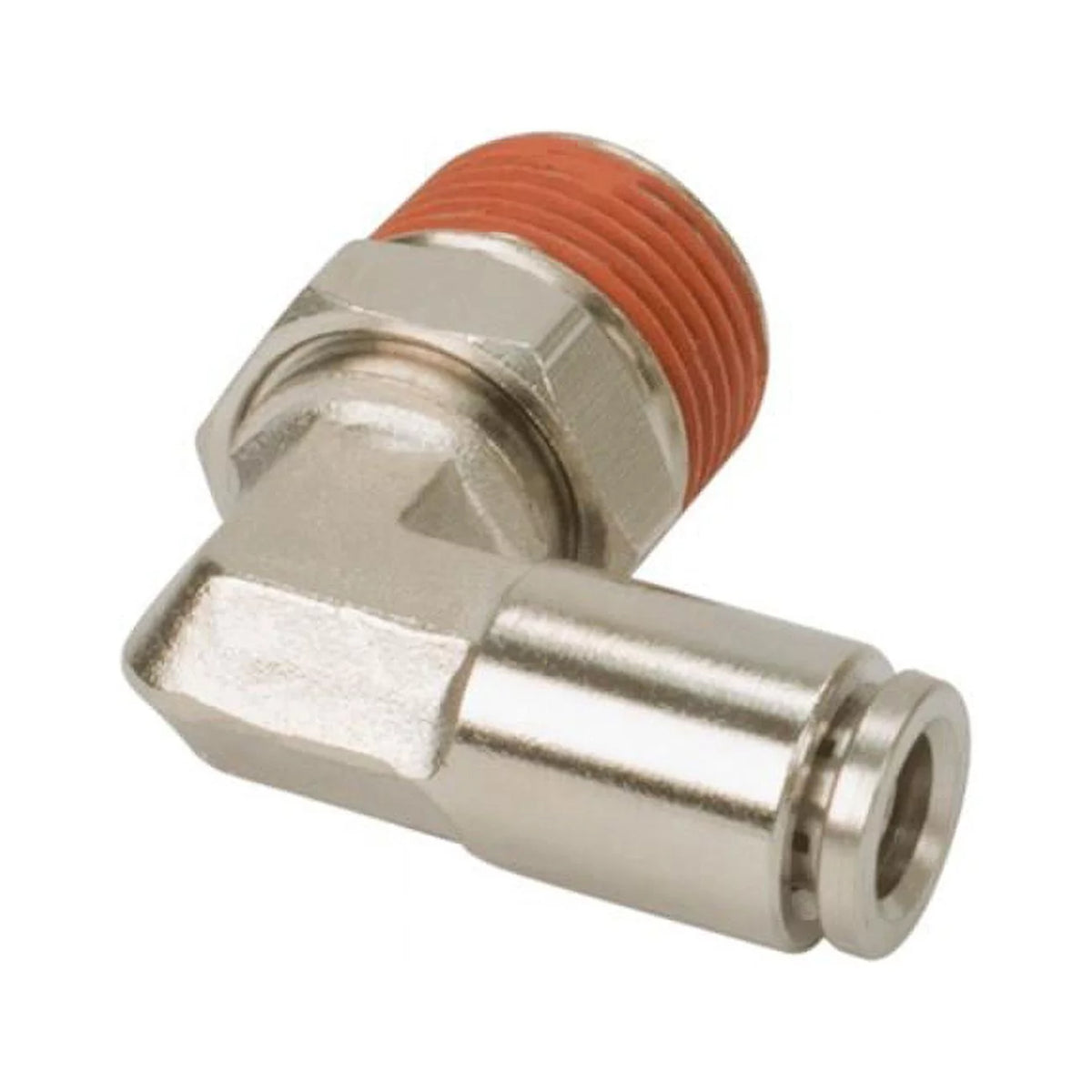 0.37 in. Male National Pipe Thread to 0.25 in. Airline 90 degree Swivel Elbow Fitting L53342