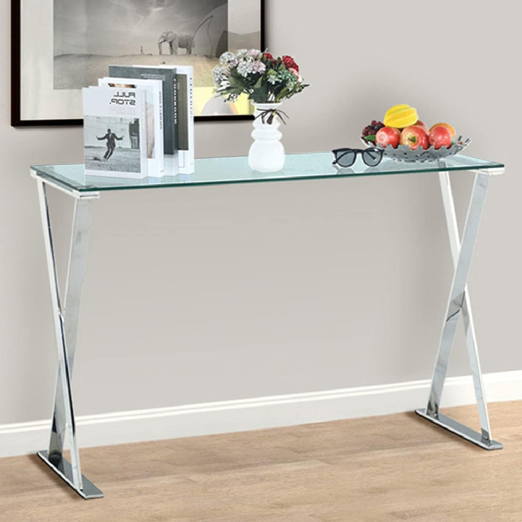 Narrow Glass Console Table G2196
