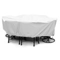 Medium Rectangular Dining Set Cover White W4341