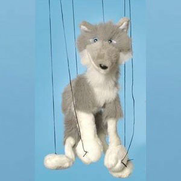 Grey 16 In. Baby Wolf Marionette Puppet S758608