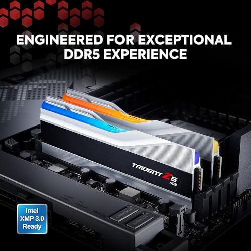 DDR5 RAM 32GB (2x16GB) 6600MT/s CL34-40-40-105 Matte Black Desktop Computer Memory S69839