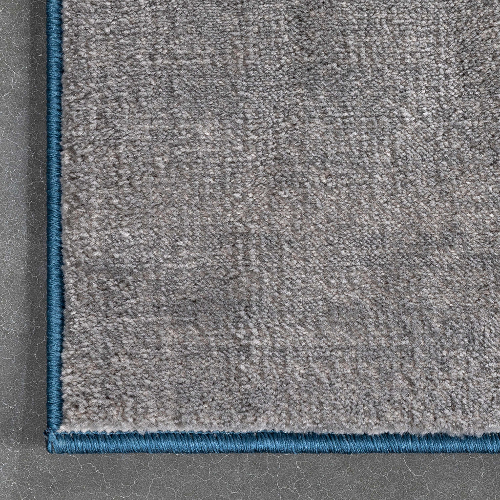 Blue 7'10" x 9'10" Area Rug A882