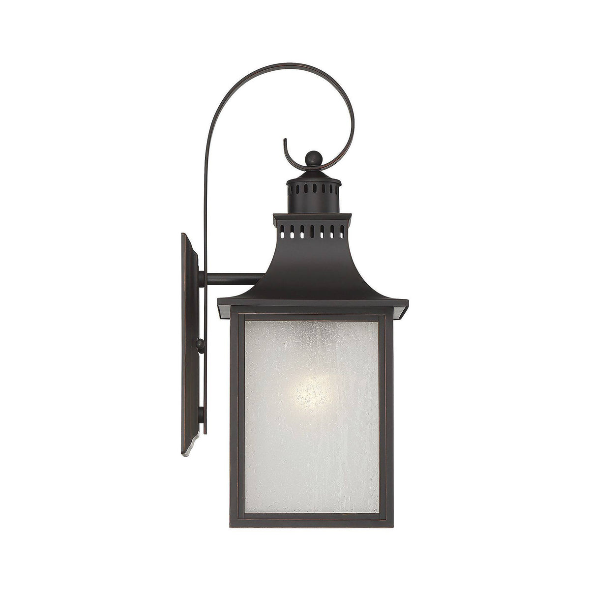 English Bronze Wall Mount Lantern N825396