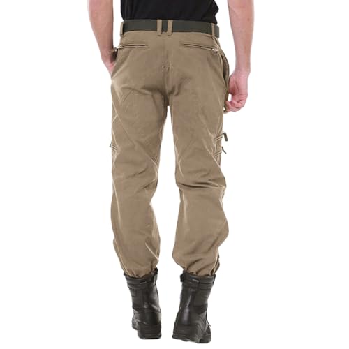Men's Cotton Multi-Pockets Work Cargo Pants Y94949