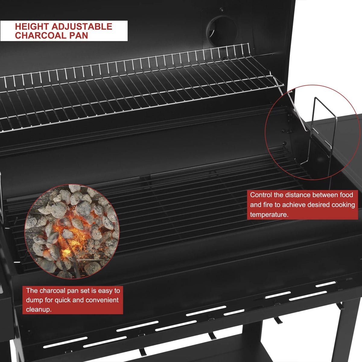 30" Barrel Charcoal Grill I349