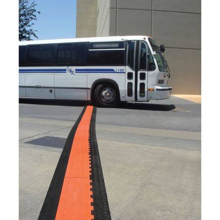 Black Orange 5-Channel Cable Protector C37825