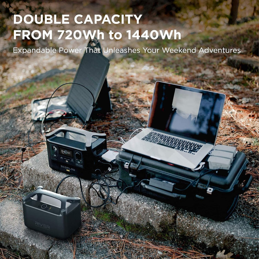Portable Power Station 720Wh with Extra Battery T71086