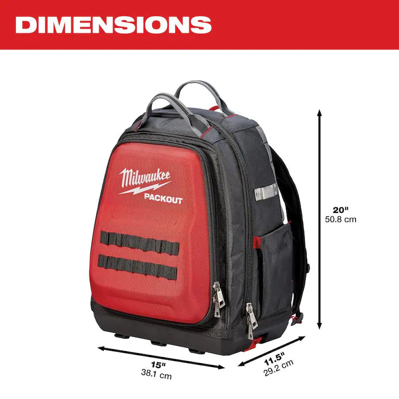 15 in. Tool Backpack with 9-Piece Tool Set Z460