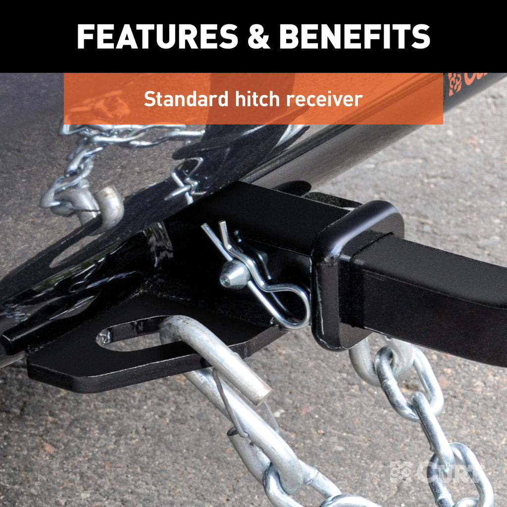 Class 1 Trailer Hitch with Installation Hardware, Pin & Clip J25234