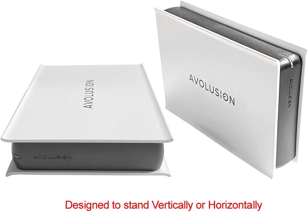4TB USB 3.0 External Hard Drive White Pack of 2 W8143