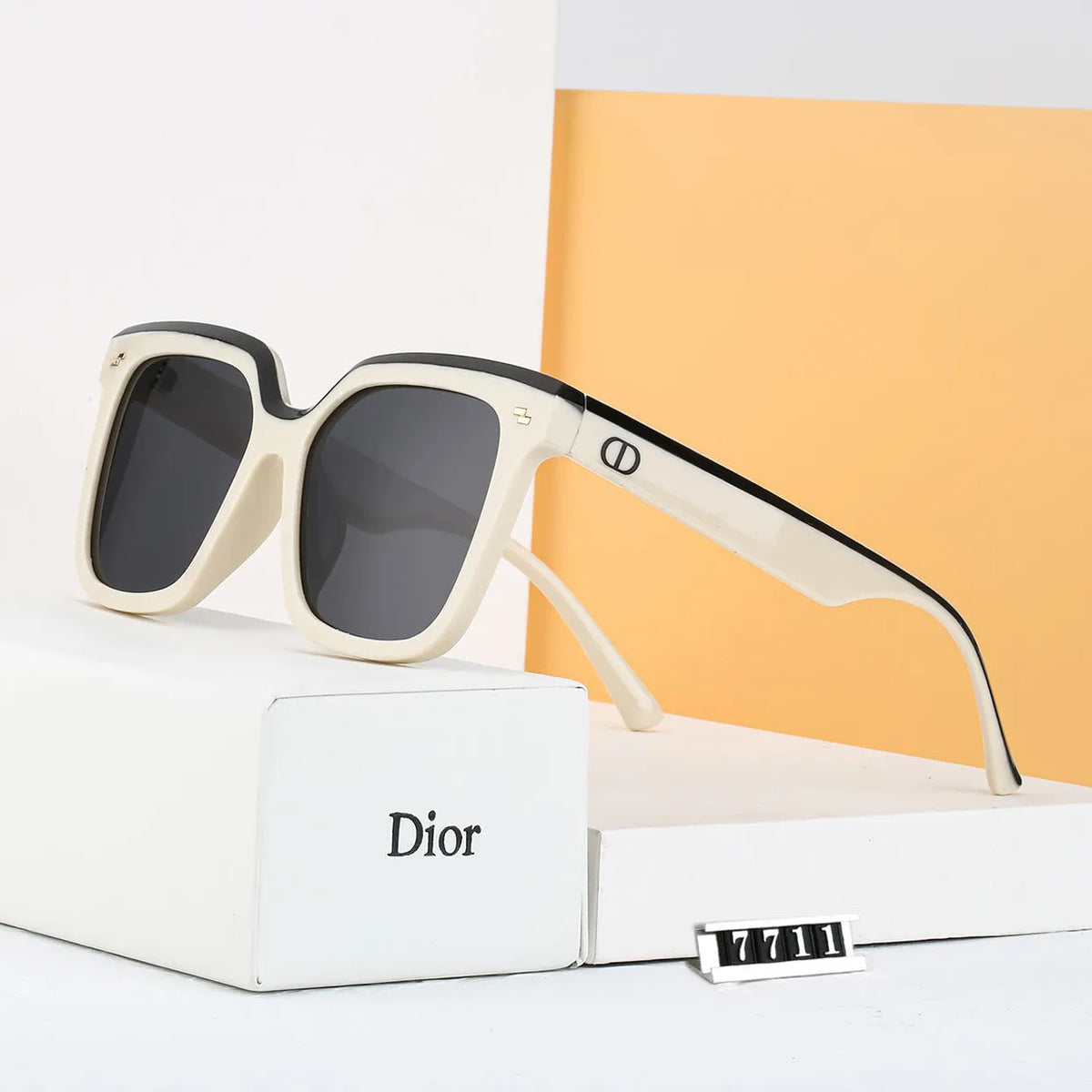 Simple Double Color Polarized Sunglasses D606013