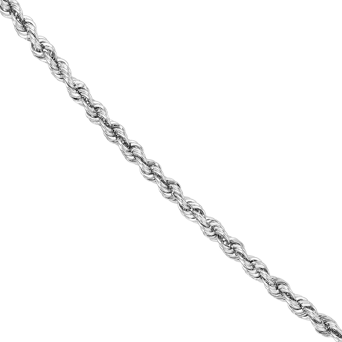 18" 1.8mm Hollow Rope Chain Necklace S638