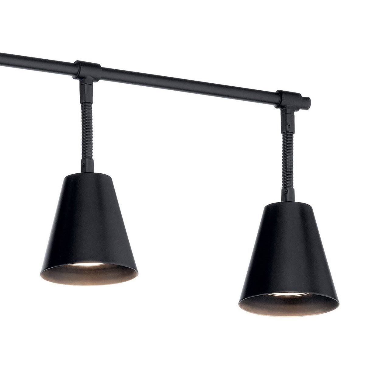 Satin Nickel 6 Light Rail Light J38483