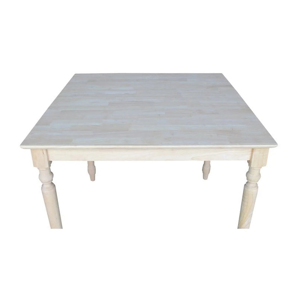 Solid Wood Top Dining Table in Natural U388235