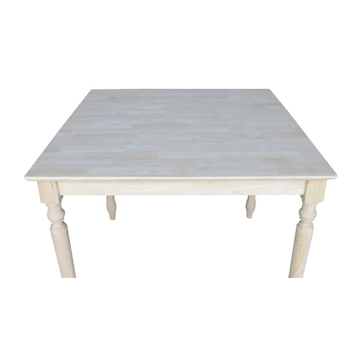 Solid Wood Top Dining Table in Natural U388235