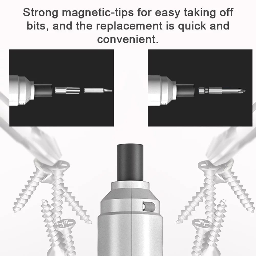 250rmin Screwdriver Metal Bits Set Electric Screw Driver D989
