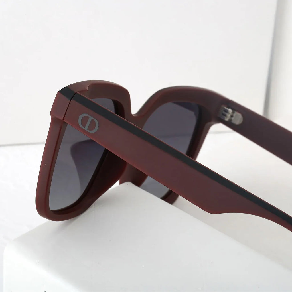 Simple Double Color Polarized Sunglasses D606013