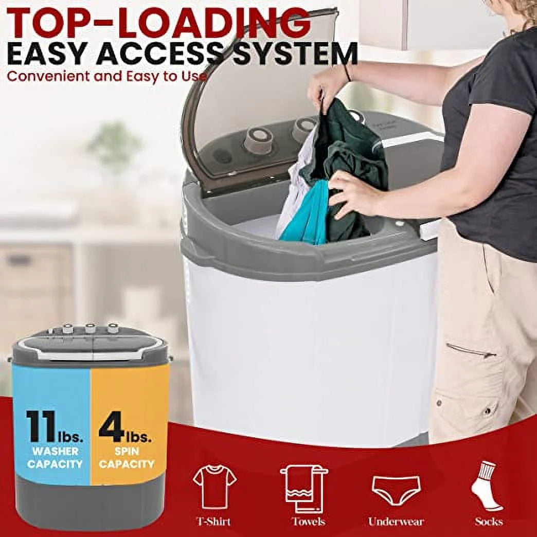 110 Volt 2 in 1 Portable Washer and Dryer V194