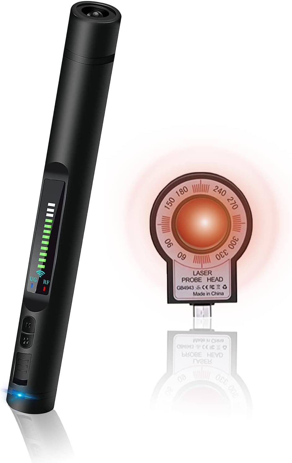 Pack of 2 RF Detector Bug Detector L4642