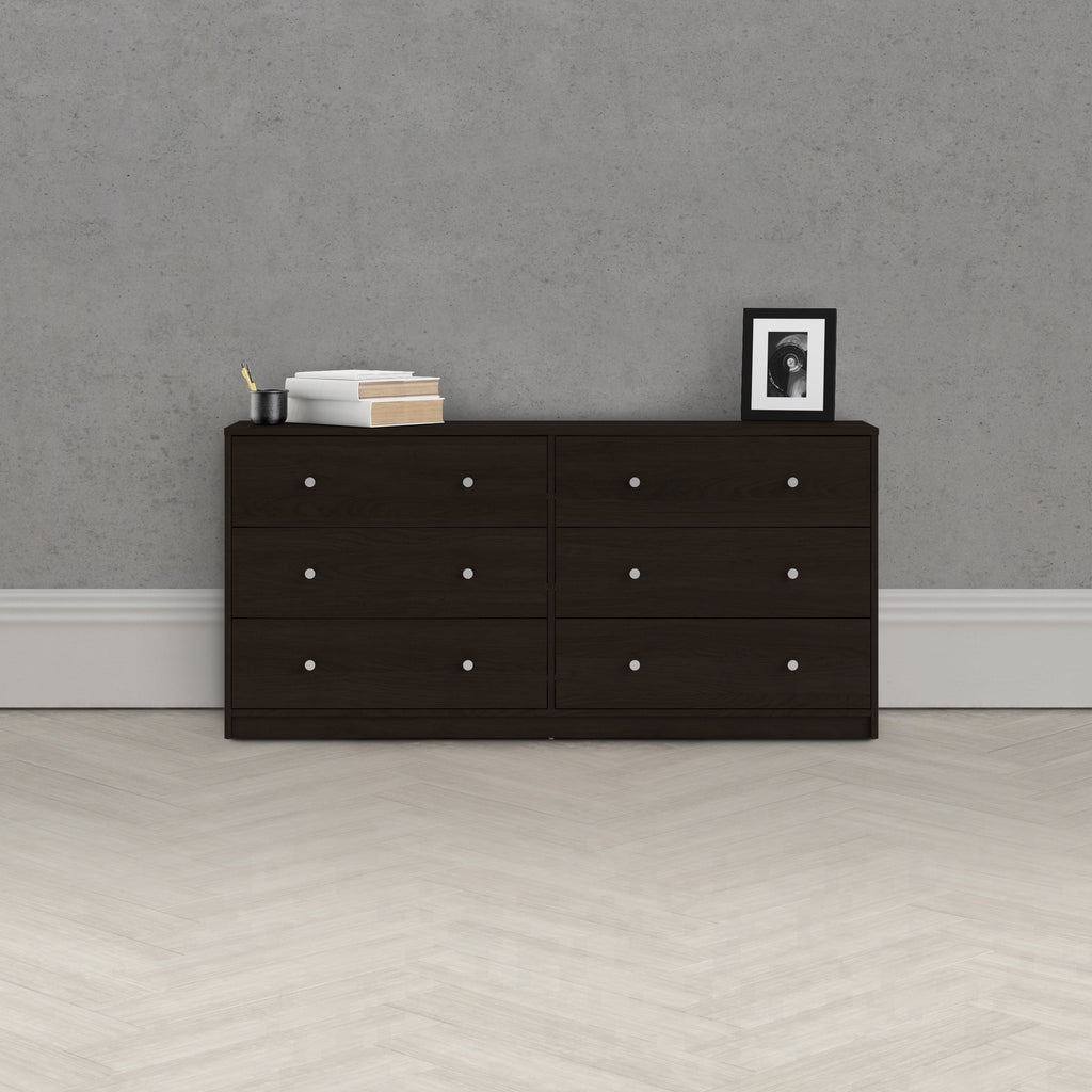 6 Drawer Double Dresser E7562