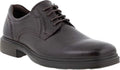 Mocha Leather Plain Toe Tie Shoes W818046