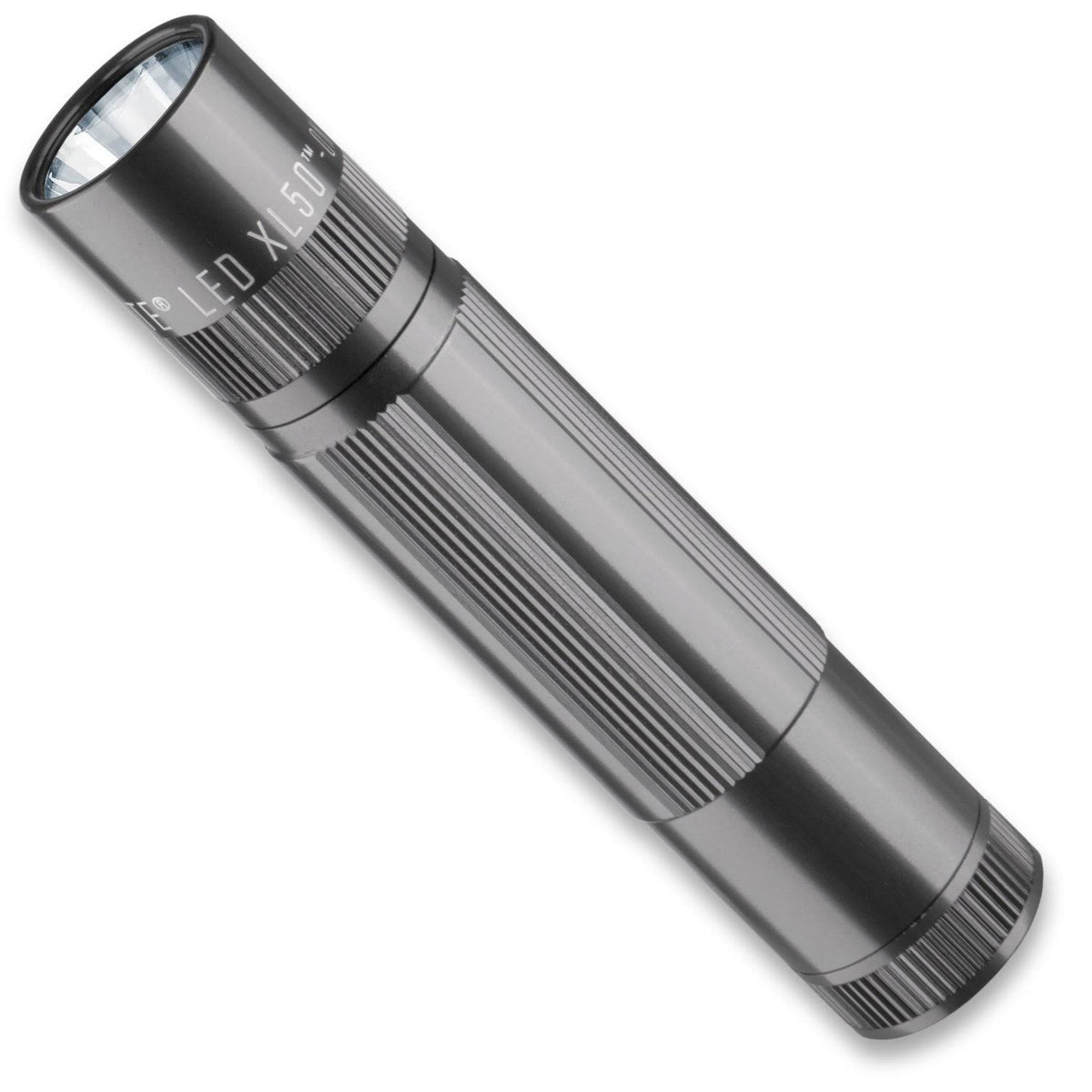 Gray 3-Cell AAA LED Flashlight E5879