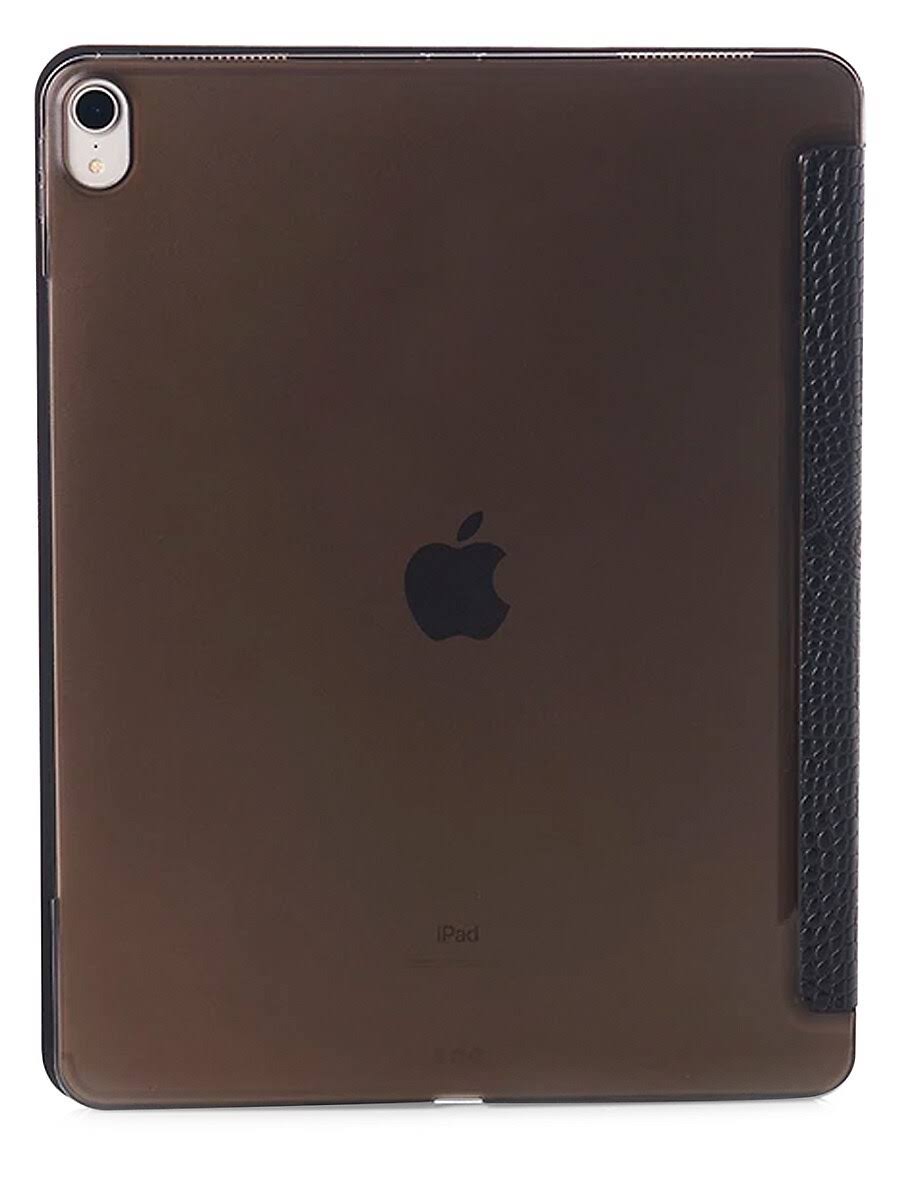 Black Crocodile-Embossed iPad Pro Case Q8993
