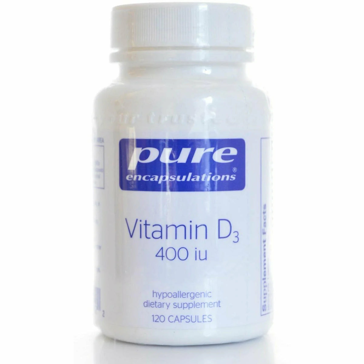 Vitamin D3 400 IU 120 vcaps C520