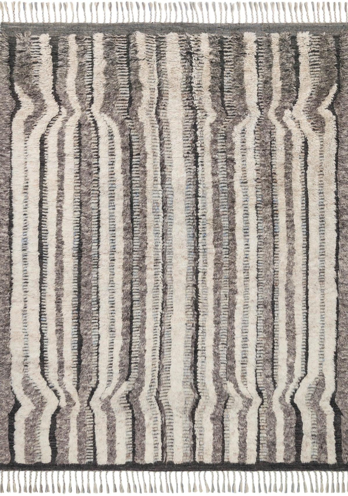 Stone Charcoal Rug D6632