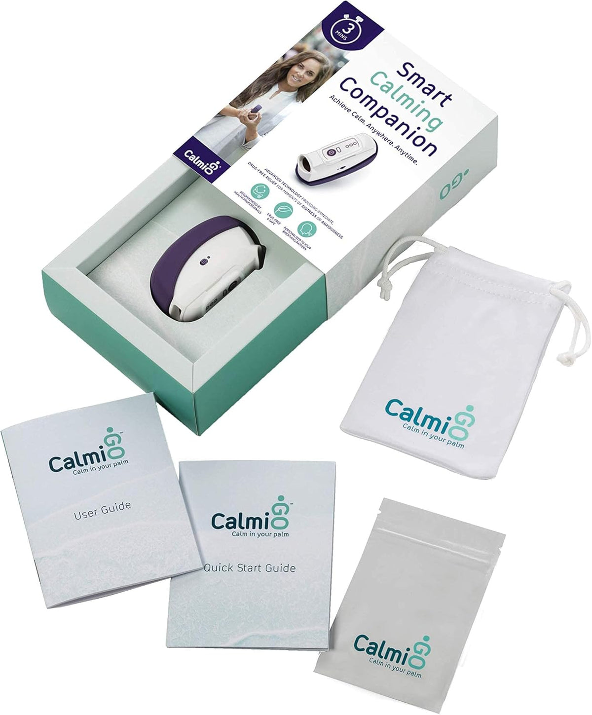 Purple Calming Device with Peppermint Scent D521