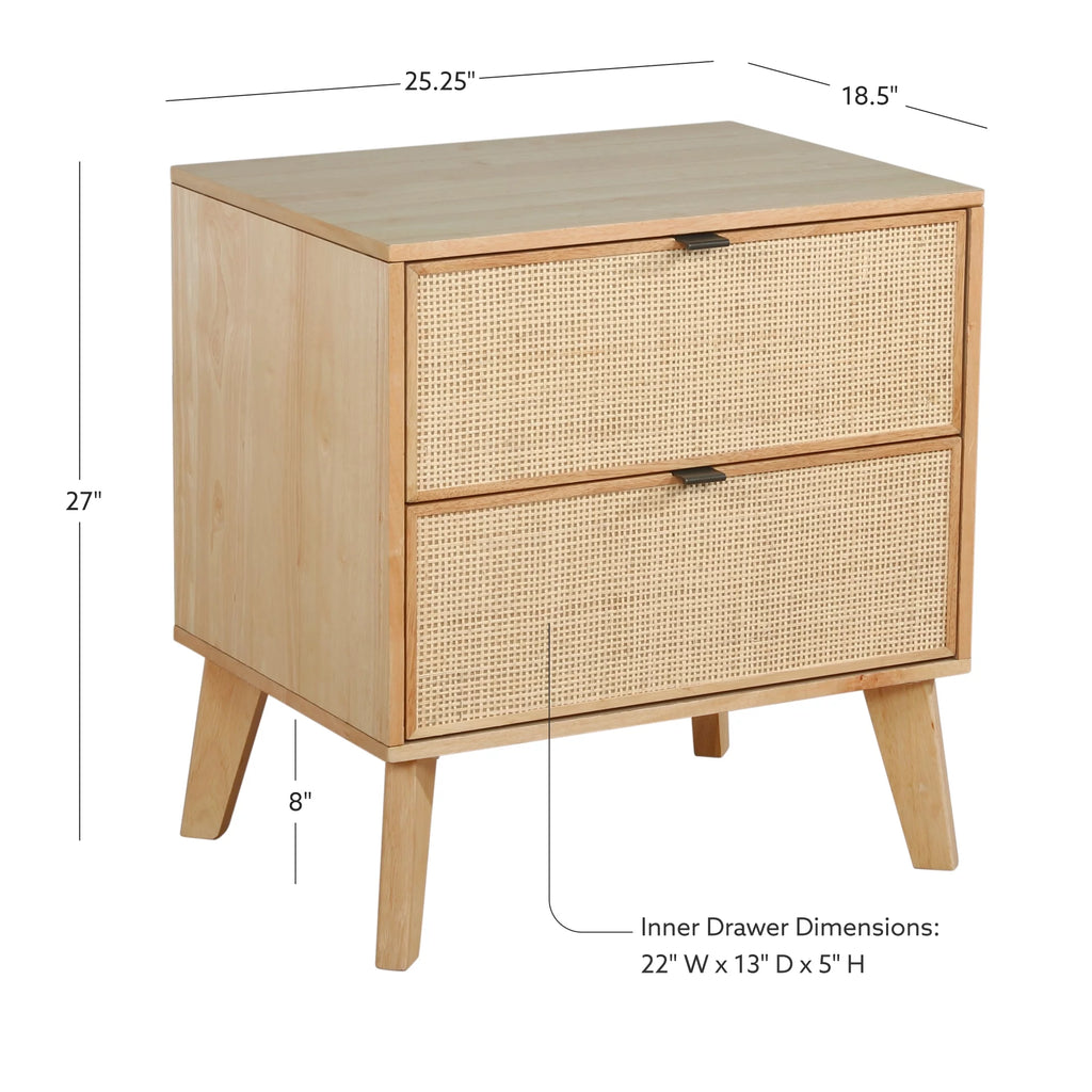 2-Drawer Nightstand K26147