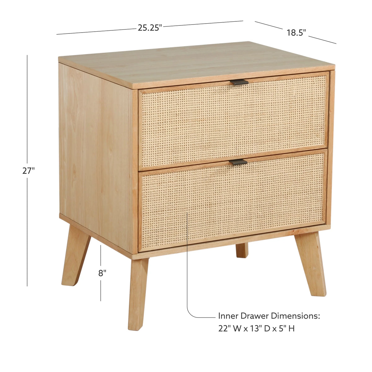 2-Drawer Nightstand K26147