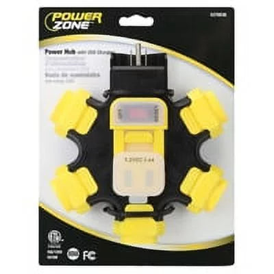 USB Charging Power Hub, 3.4 Amp, 5-Outlet H941