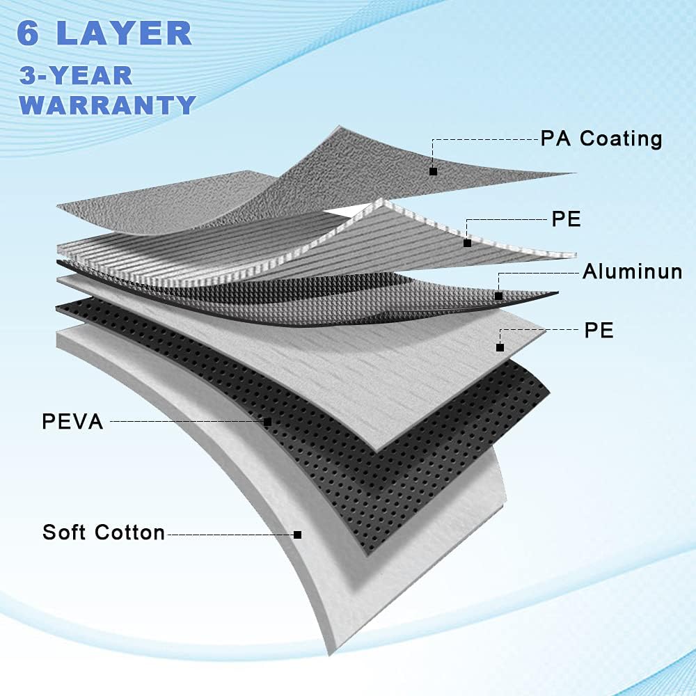 6 Layers Waterproof All Weather Car Cover X30678