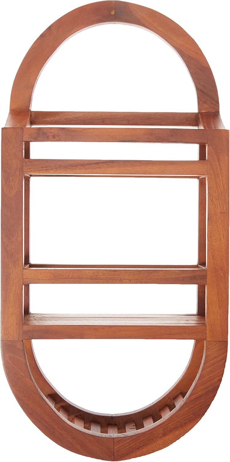 Teak Shower Caddie Storage Organizer, 24" H424645
