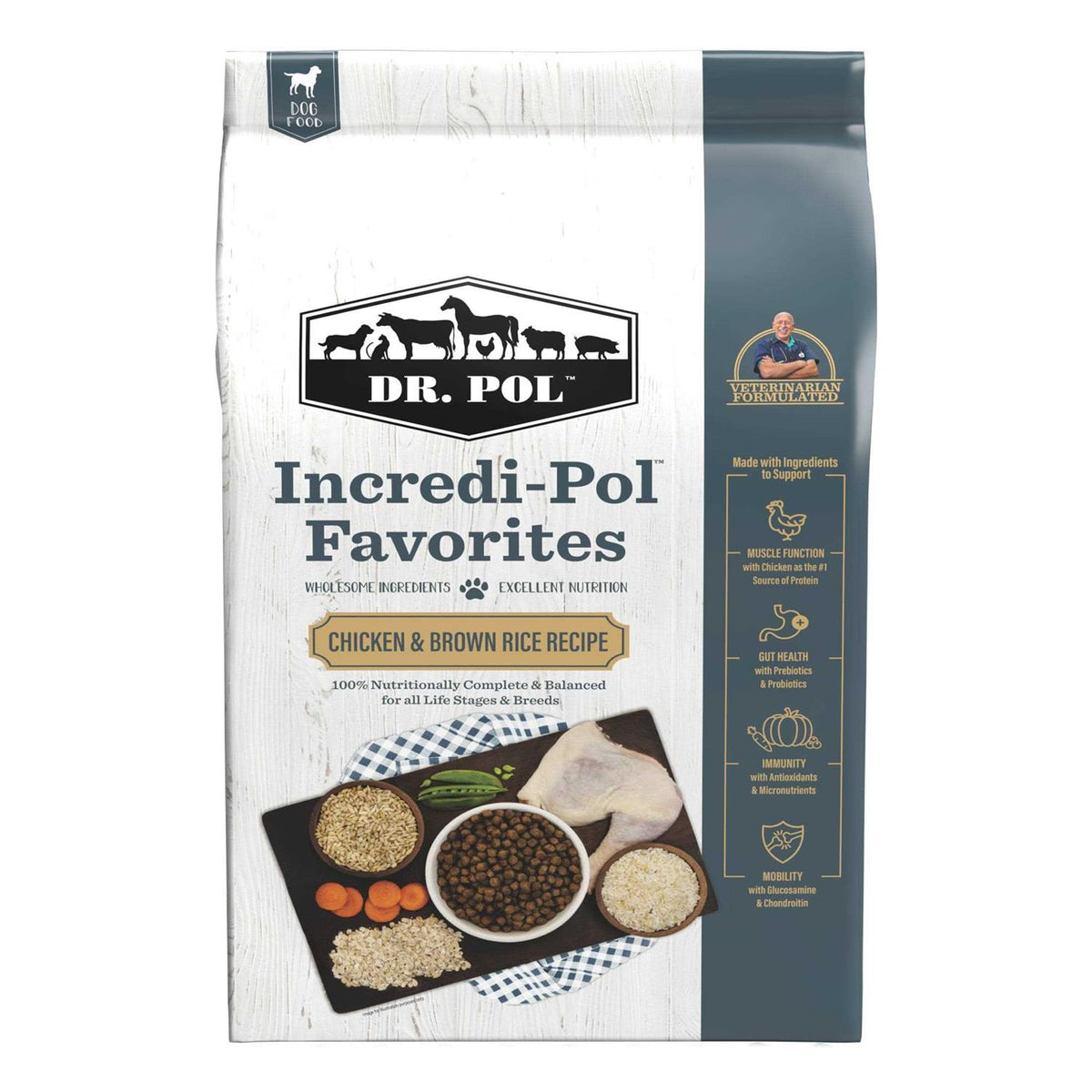 Chicken & Brown Rice Dog Food E8561