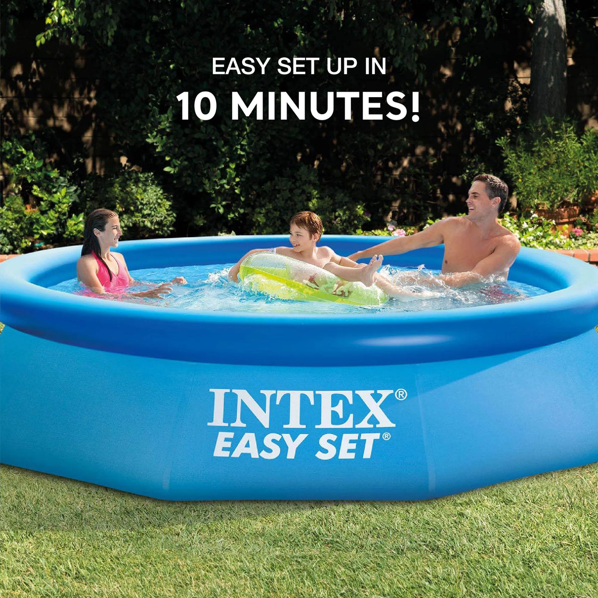 10 Ft x 30 In Inflatable Round Swimming Pool K82450