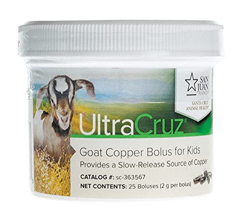 Goat Copper Bolus Supplement 25 Count x 2 Grams I131