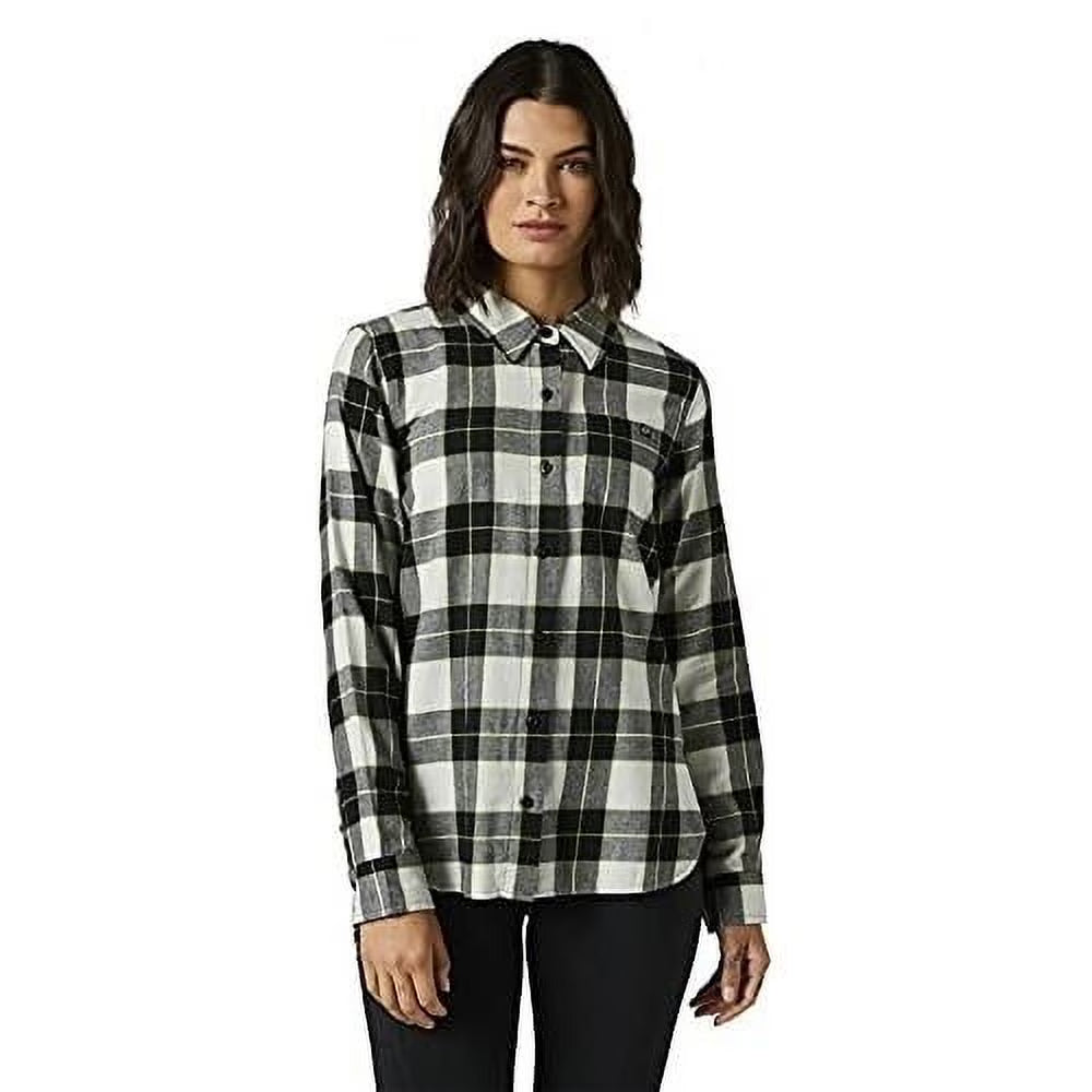 Women's Pines Flannel LT GREY S339703