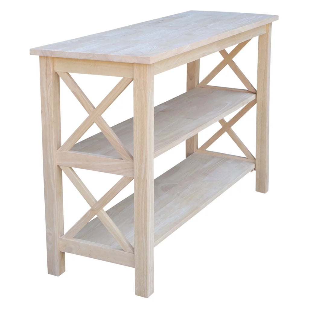 48" Console Table in Washed Gray Taupe F8499