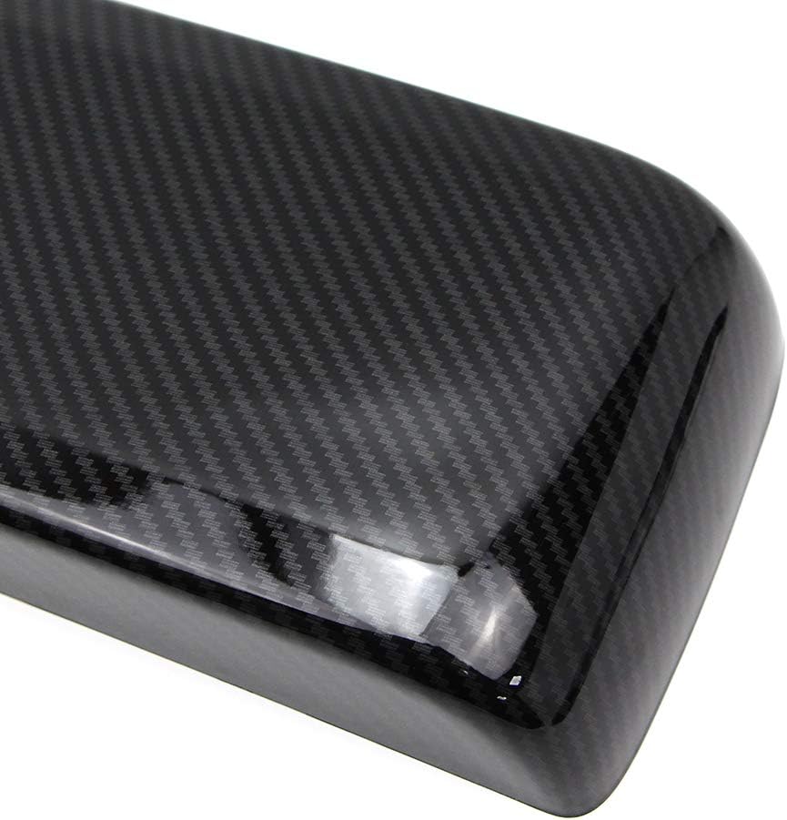 Carbon Fiber Style Armrest Box Cover Pack of 2 A79697