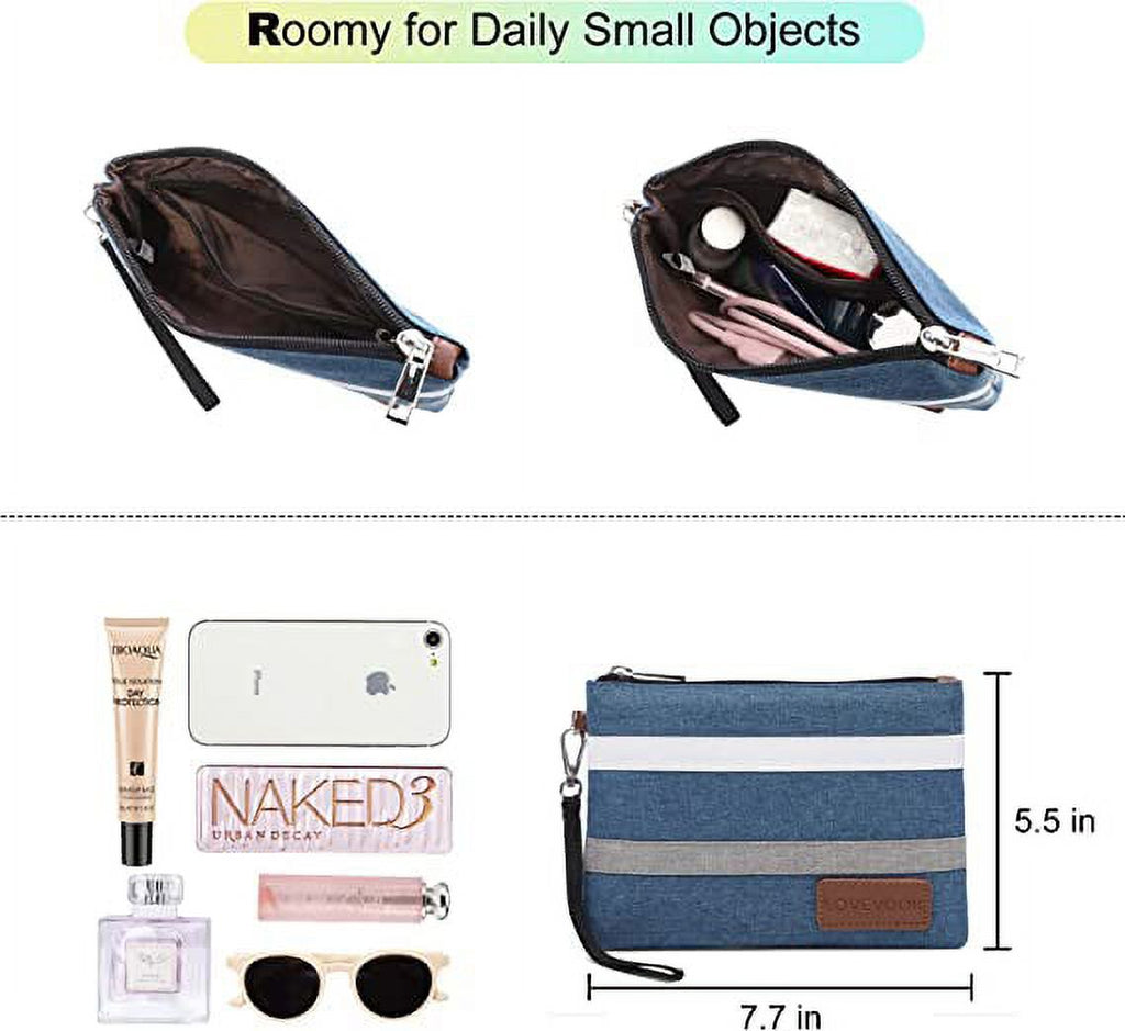 Work Tote Bag for 15.6" Laptop with Small Purse Clutch Bag-2pcs Set S4822