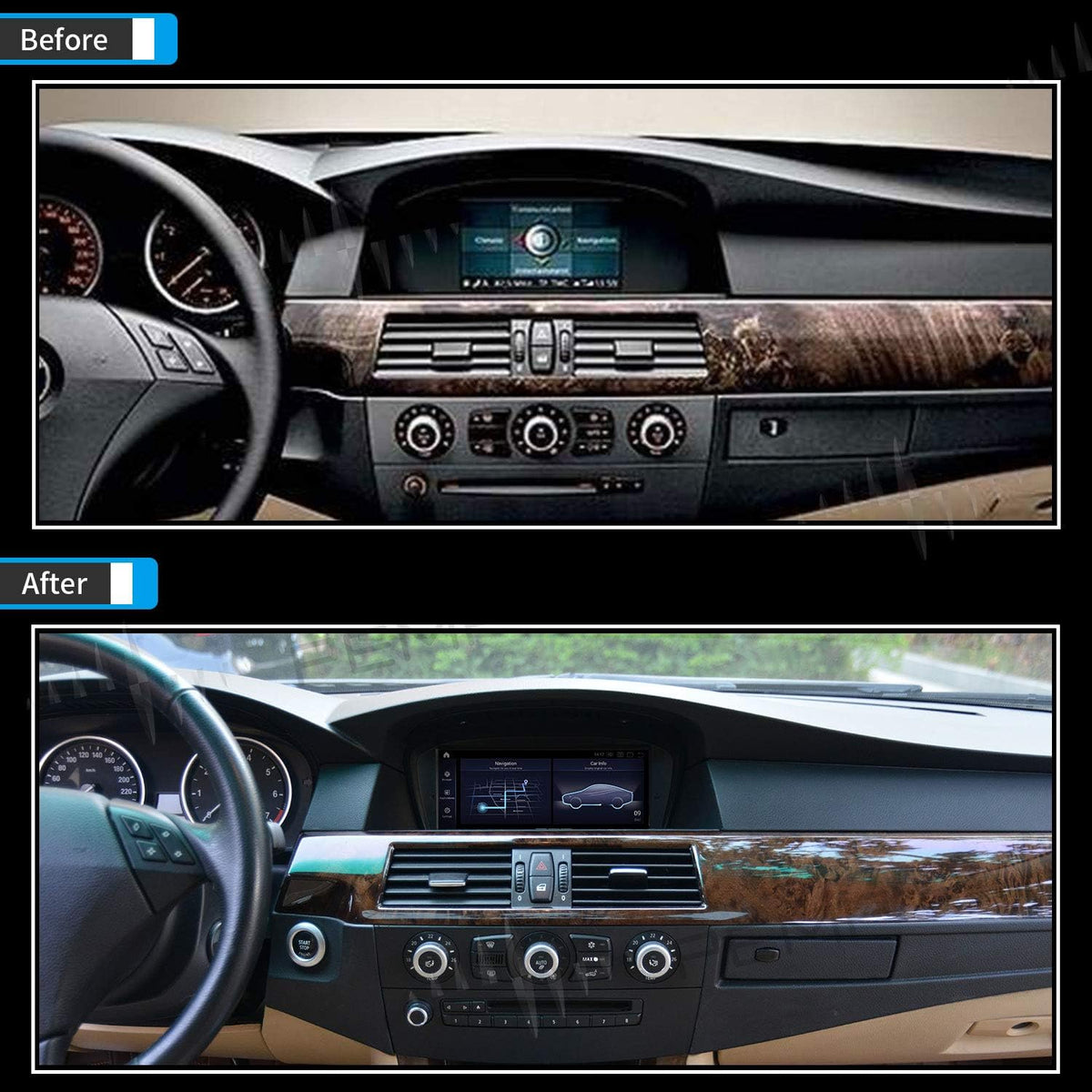 8.8 inch IPS Screen Android 10 Qualcomm 8-core 4+64G Carplay Head Unit W453848