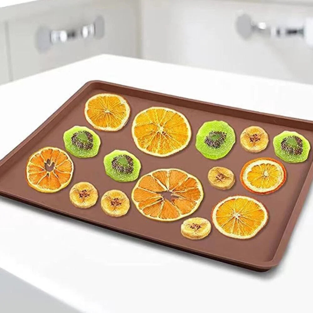 3pcs Portable Washable Food Dehydrator Pad Mesh H863226