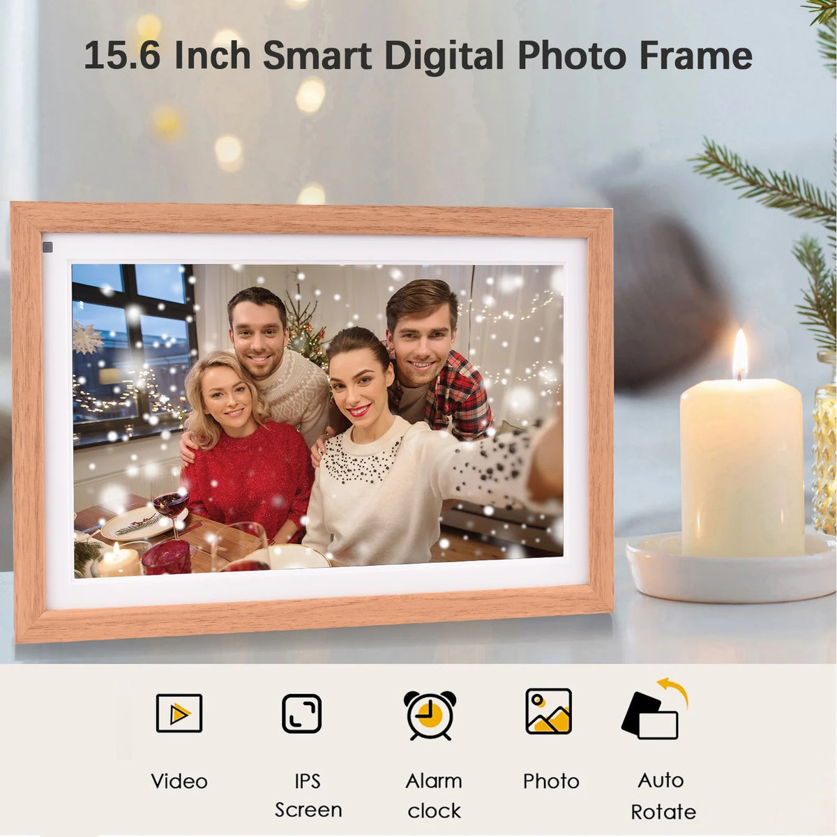 15.6 Inch WiFi Digital Photo Frame W7491