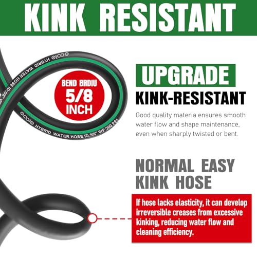 Heavy Duty 25ft Non-Expandable Kink Resistant Water Hose X49030