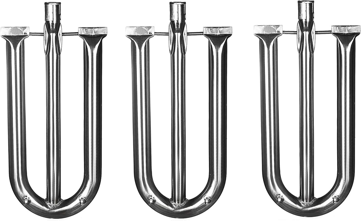 3-Pack Stainless Steel Heat Plate and 3-Pack Stainless Steel Burner U808