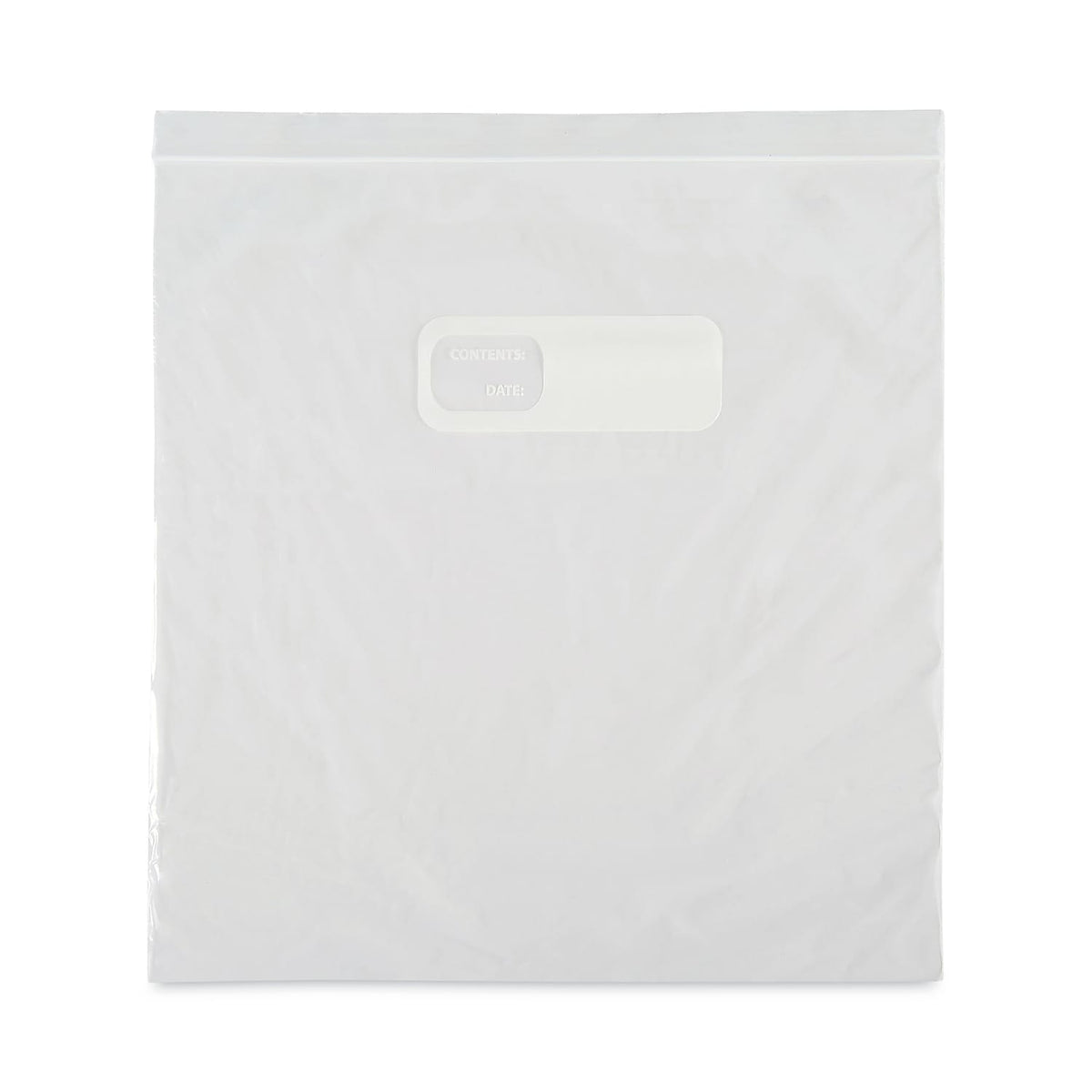 Reclosable Food Storage Bags, 1 gal, Clear, 250/Box P1539